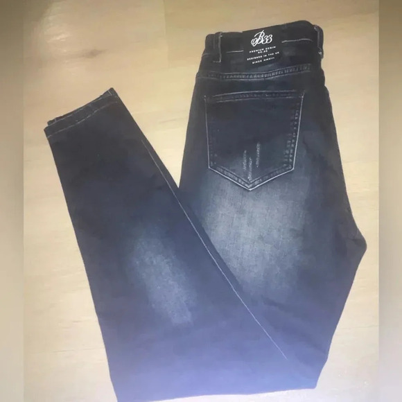 MENS B33 INSPIRED ALVARO RELAXED FIT PREMIUM DENIM  NO.33
DARK WASH 28x32 - Picture 3 of 15